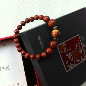 谭木匠手珠一米阳光(小号)木质手串手链 925银 新品上市 创意礼