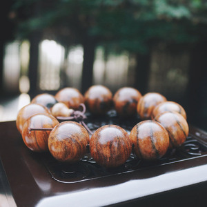 正宗虎皮纹花奇楠手串老料檀香男女木质手链辟邪转运文玩佛珠念珠