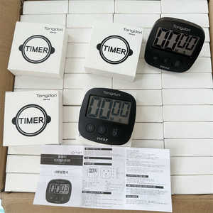 韩国单！大屏显示！定时器计时器提醒学生学习厨房烘焙电子倒时器