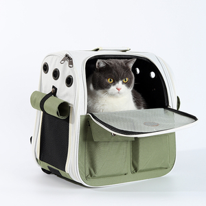 猫包外出便携狗包背包猫双肩大容量透气猫咪防应激手提背宠物书包