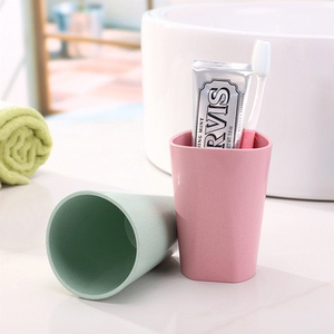 漱口杯子塑料家用情侣洗簌刷牙缸一对韩版约可爱创意