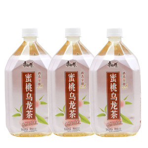 康师傅 蜜桃乌龙茶 果味茶饮品 1l*12瓶 北京包邮