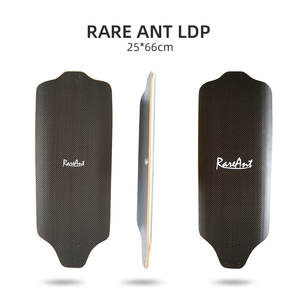 RARE ANT发烧LDP滑板代步板面 01碳纤维复合压制 硬硬硬！