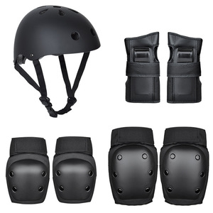 专业防护儿童头盔护具套装平衡车成人滑板护具轮滑护具7件套