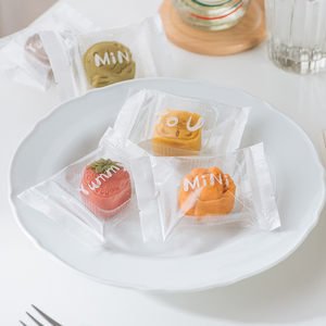 2023年新款 原创mini迷你款月饼包装袋三合一透明流心小月饼袋子