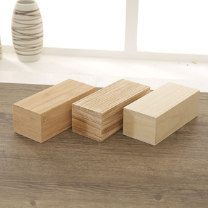 特价长方形天地盖木盒竹子盒子松木盒子桐木盒子桌面收纳盒文具盒
