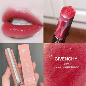 纪梵希小粉皮口红变色唇膏粉色小羊皮细管新品大理石n37 102 333