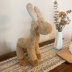 创意小鹿麋鹿长颈鹿圣诞公仔毛绒玩具玩偶娃娃公仔女生儿童礼物