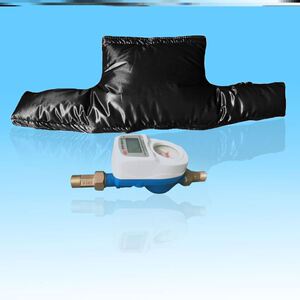 智能水表保温套家用工程小区ic插卡可拆卸防冻罩方形加厚防冻套