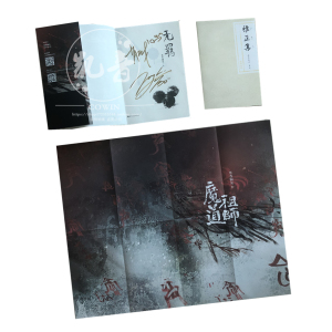 【全新现货】肖战 王一博 亲笔签名 小说 无羁 雅正集 海报