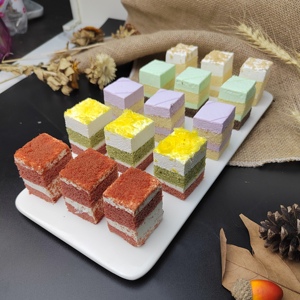 自助早餐下午茶歇慕斯小蛋糕冷冻甜品点心会议酒店聚会咖啡店甜点