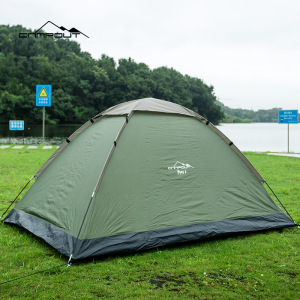 campout户外露营便携1-2人帐篷春夏防水遮阳休闲单人帐篷批发