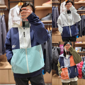 韩国THE NORTH FACE/北面23春男女休闲防风冲锋衣NJ3BP10/NJ3BQ01