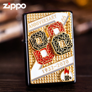 官方zippo打火机男士正版原装贴章88周年收藏纪念个性燃油火机