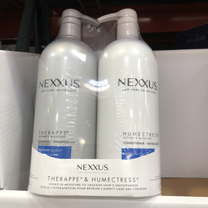 现货加拿大nexxus鱼子酱洗发水护发素1l 1l浓缩弹性蛋白洗护套装