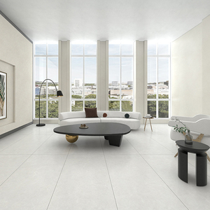 瓷砖750x1500奶油色客厅微水泥地砖600x1200佛山市私人空间瓷砖16