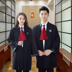 儿童普法教育模拟法庭全套服装角色扮演法官服律师服辩论赛演出服