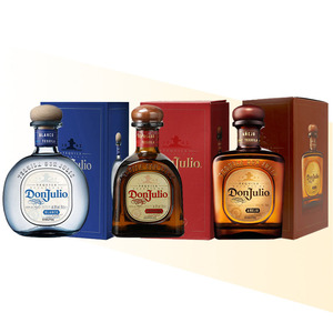 donjulio唐胡里奥陈酿陈年珍藏金标银标白标1942龙舌兰进口洋酒