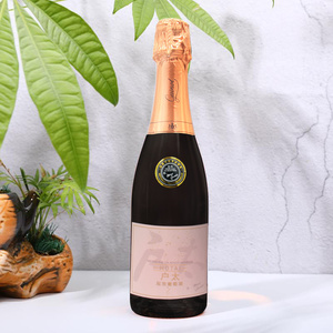 户太八号葡萄酒 桃花起泡酒 国产甜型香槟 女士果味气泡酒