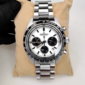 seiko精工熊猫迪光动能三眼计时手表sbdl085 ssc813日本直邮