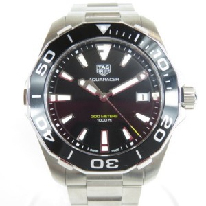 tag heuer泰格豪雅竞潜系列way111a.ba0928石英男表豪雅的黑水鬼