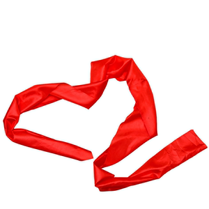 精品方巾红绸 3米 4米长绸 鼓棒绸子红布腰鼓配件 方巾红绸带背带