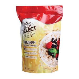 香港代购 进口食品 SELECT佳之选 即食燕麦片早餐麦片800g