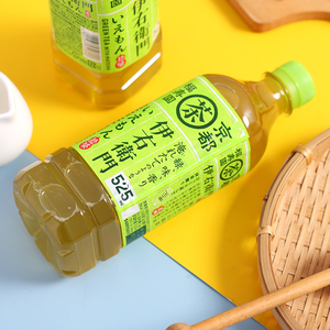 日本进口三得利伊右卫门绿茶饮料京都福寿园网红款茶饮高颜值饮品