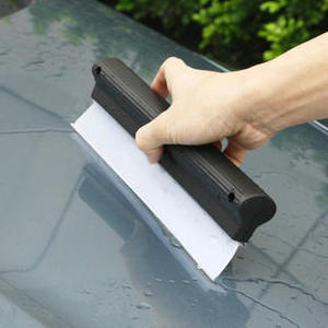 T型硅胶不伤车漆表面清洗汽车清洁刮器 玻璃刮水板美容保养工具