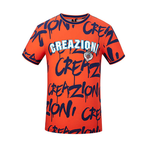 意大利creazioni青蛙2020春夏新款青春潮流涂鸦短袖t恤男