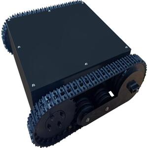 dp-lzm-50履带底盘行走总成 小型三角电动手扶拖拉汽车机改装爬楼