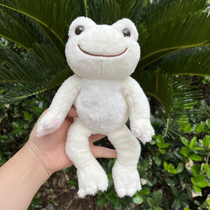 日单pickles the frog微笑青蛙大嘴蛙公仔毛绒玩具玩偶布偶8款