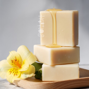 青苔印蜂蜜皂手工皂天然植物油脂冷制皂男女可用