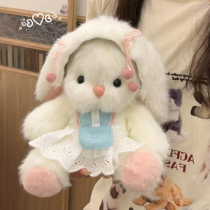 会录音的小兔子玩偶diy材料包自制做会动的兔兔耳朵创意手工礼物