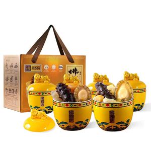 海文铭正宗福州佛跳墙240g*6罐礼盒加热即食鲍鱼礼包