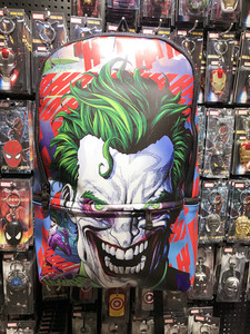 DC漫画超级英雄蝙蝠侠杰克小丑学生男女双肩书包 Joker大容量背包
