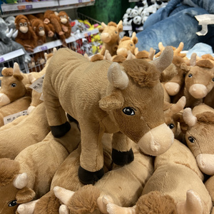 宜家克尼斯特牛年牛气冲天毛绒玩具小公牛牛宝宝吉祥物国内代购