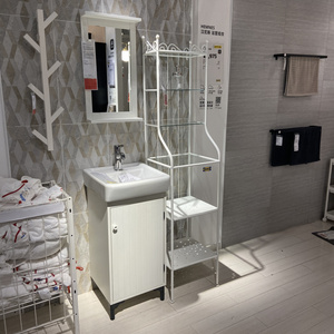 lovelyhuan119淘宝宜家ikea ,全新未拆封,西文,利兰根浴室柜 洗脸池