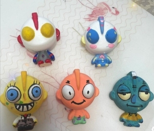 涂色石膏奥特曼