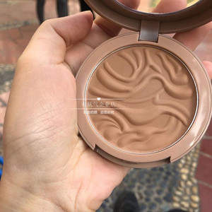 一粉多用 黄油古铜粉修容粉 咖啡色粉饼侧影鼻影 麦色粉饼