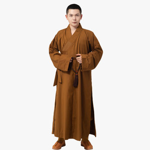 梵林四季僧服大褂男服饰和尚出家僧衣僧袍师父哔叽长褂长袍