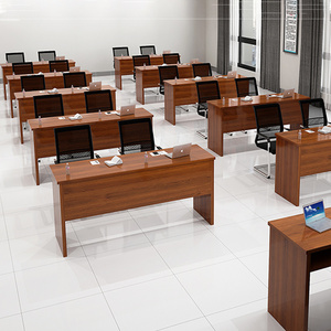 傲海板式会议条形桌学校员工培训桌条桌组合会议桌电脑桌