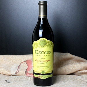 美国纳帕 佳慕酒庄赤霞珠干红葡萄酒 caymus vineyards 2019年