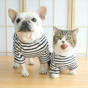 法斗猫咪专款衣服夏装春装春秋薄款可爱防掉毛幼猫狗狗搞笑猫猫