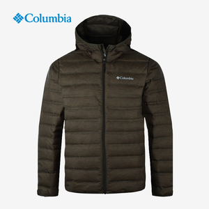 Columbia哥伦比亚正品21男子秋冬户外保暖连帽650蓬羽绒服 WE0950