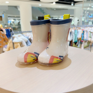 moimoln小云朵韩国童装专柜代购2024四季款1儿童可爱卡通雨鞋雨靴