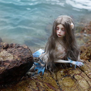 【永关】幽谷人形社bjd 涅柔丝 人鱼特体 1/4女娃 树脂bjd娃娃