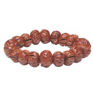 天然矮桩蟠桃核手串仙桃核菩提手链手把件深纹密纹密度高文玩手串