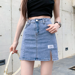 阮青夏金靖夏林希孔孝真迪丽热巴李婉君贝拉酱白冰同款牛仔短裙裤