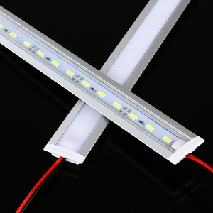 12vled5630硬灯条5630灯条防水灯带12v灯条led硬灯条带翼嵌入式灯